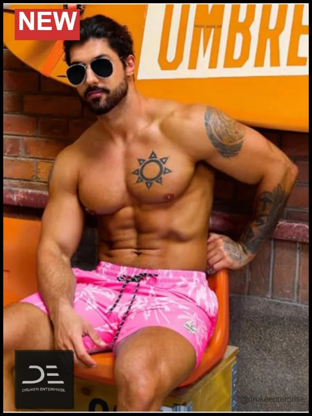 Men's Quick Dry Swim Trunks with Pockets Board Shorts